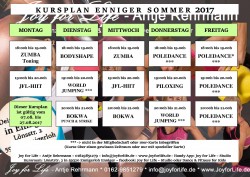 kursplan Enniger sommer 2017